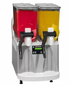 BUNN® Bunn 34000.0012 Ultra-2 HP White And Stainless Steel Double 3 Gallon Pourover Slushy / Granita Frozen Drink Machine