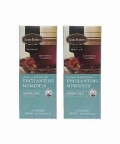 Farmer Brothers Premium: Enchanting Moments Hot Tea, 2/25 Ct Tea Boxes
