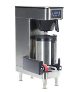 BUNN® Bunn 51100.0100 ICB Infusion Series Soft Heat Coffee Brewer, Stainless Steel, 120/240V