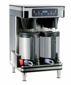 BUNN® Bunn 51200.0102 ICB Infusion Series Twin Soft Heat Coffee Brewer, 120/208V, Stainless
