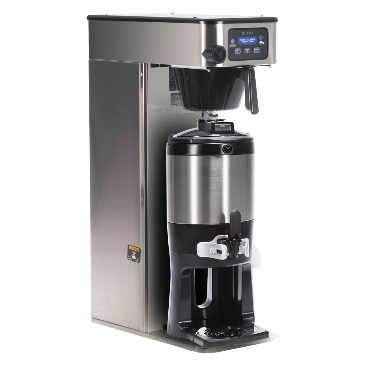 BUNN® Bunn 53100.0001 BrewWISE ICB-DV Infusion Stainless Steel Dual Voltage Tall Coffee Brewer - 120V Or 120/208V-240V, 4050W 3 BUNN® Bunn 53100.0001 BrewWISE ICB-DV Infusion Stainless Steel Dual Voltage Tall Coffee Brewer - 120V Or 120/208V-240V, 4050W