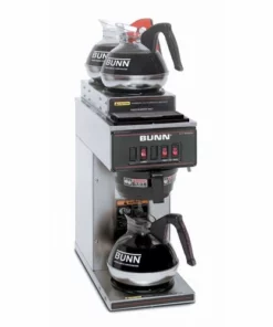 BUNN® BUNN 13300.0004: Pourover Coffee Brewer 3 Warmers 2 Uppers SST