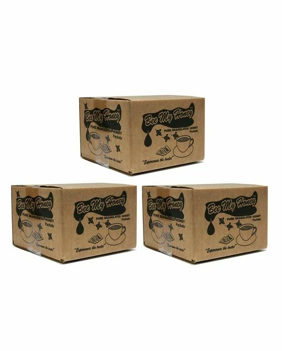 Bee My Honey Pure Granulated Honey, 3 Boxes (300 Packets Ea.) 3 Bee My Honey Pure Granulated Honey, 3 Boxes (300 Packets Ea.)