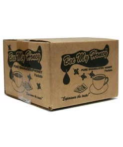 Bee My Honey Pure Granulated Honey, 1 Box (300 Packets)