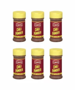Cain's Chili Powder, 6 Bottles, 1.9 Oz Each