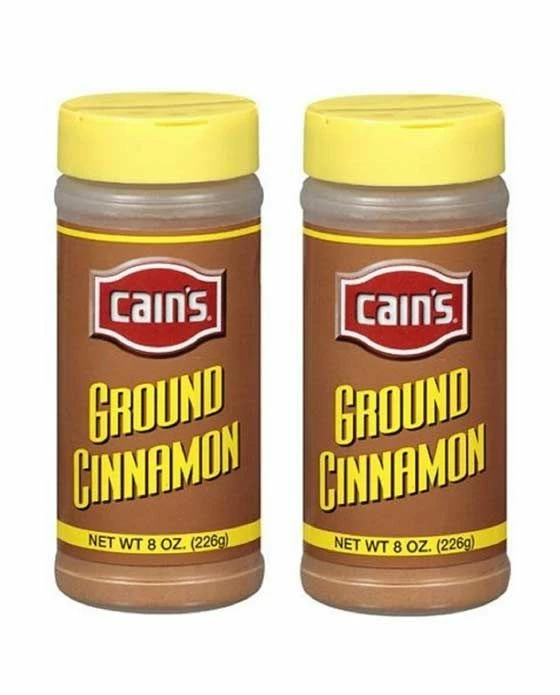 Cain's Ground Cinnamon (2 Bottle/8 Oz Each) 3 Cain's Ground Cinnamon (2 Bottle/8 Oz Each)