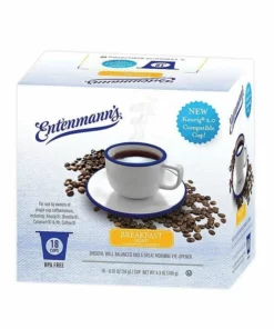 Entenmann's Breakfast Blend Single Serve Coffee, 18 Count Box