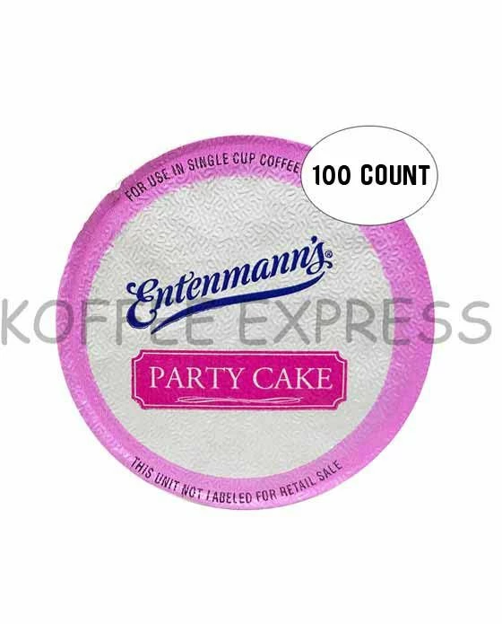 Entenmann's Party Cake Flavored Coffee Single Serve Cups For Keurig K-Cup Brewer, 100 Count 3 Entenmann's Party Cake Flavored Coffee Single Serve Cups For Keurig K-Cup Brewer, 100 Count