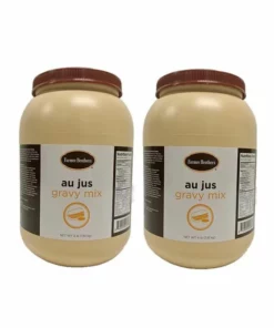 Farmer Brothers Au Jus Gravy Mix (2 Bottles/4 Lbs Ea.)
