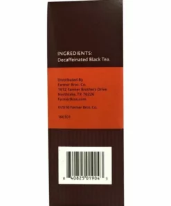 Farmer Brothers Black Tea: 2 Boxes Regular & 2 Boxes Decaf