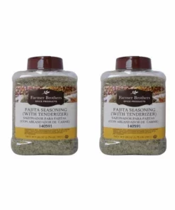 Farmer Brothers Fajita Seasoning (With Tenderizer), 1.75 Lb 2 Bottles