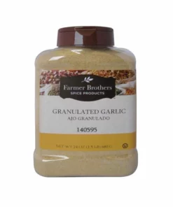 Farmer Brothers Granulated Garlic (1 Bottle/1.5 Lb)