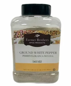 Farmer Brothers Ground White Pepper (1 Bottle/1 Lb 2 Oz)
