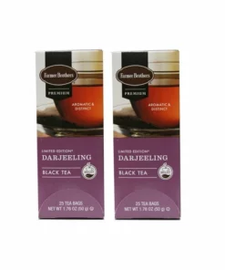 Farmer Brothers Premium: Darjeeling Hot Tea, 2/25 Ct Tea Boxes