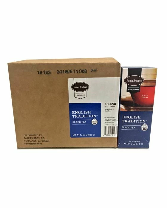 Farmer Brothers Premium: English Tradition, 6/25 Ct Tea Boxes 3 Farmer Brothers Premium: English Tradition, 6/25 Ct Tea Boxes