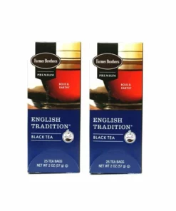Farmer Brothers Premium: English Tradition, 2/25 Ct Tea Boxes