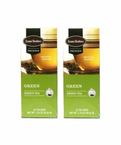 Farmer Brothers Premium: Green Tea, 2/25 Ct Tea Boxes