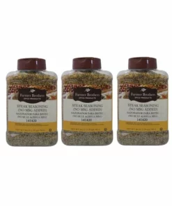 Farmer Brothers Steak Seasoning (3 Bottles/28 Oz Ea.)