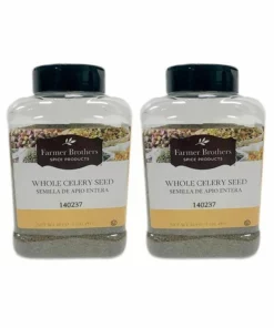 Farmer Brothers Whole Celery Seed (2 Bottles/1 Lb Ea.)