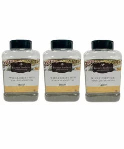 Farmer Brothers Whole Celery Seed (3 Bottles/1 Lb Ea.)
