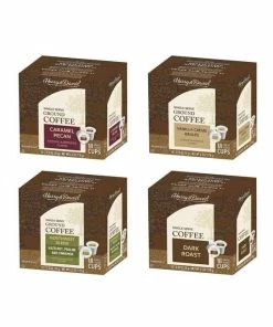 Harry & David-Caramel Pecan,Dark Roast,Northwest,Vanilla Creme Brulee Asst 4/18 Ct (72ct)