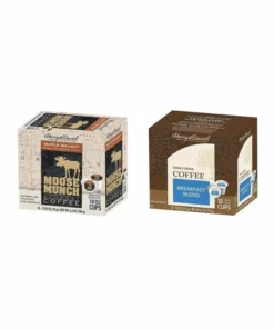 Harry & David Coffee Combo, Maple Walnut, Breakfast Blend 2/18 Ct Boxes