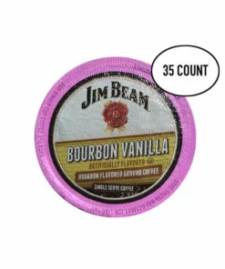 Jim Beam Bourbon Vanilla Flavored Single Serve Cups, 35 Cups