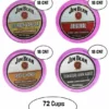 Jim Beam Coffee Single Serve Cups, Assorted Flavors,18 Cups Each 2 Jim Beam Coffee Single Serve Cups, Assorted Flavors,18 Cups Each -coffee Sales Shop Jim Beam Coffee Single Serve Cups Assorted Flavors 72 cups 2nd