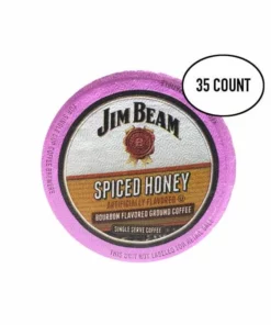 Jim Beam Spiced Honey Bourbon Flavored Single Serve Cups, 35 Cups