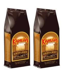 Kahlua Hazelnut Gourmet Ground Coffee (2 Bags/12 Oz)