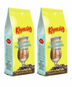 Kahlua Salted Carmel Gourmet Ground Coffee (2 Bags/10 Oz)