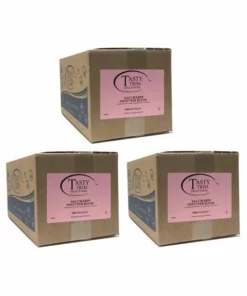 Tasty Trim Saccharin (Pink Sugar Substitute), 3 Boxes (1,000 Packets Ea.)