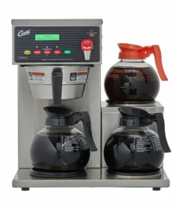 Curtis ALP3GTR63A000 G3 Alpha® Decanter 3 Station With 3 Lower Right Warmers - 120/220V