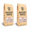 Ancient Roots Hazelnut Medium Roast Flavored Mushroom Ground Coffee 2/12 Oz Bags -coffee Sales Shop ancient roots hazelnut flavored mushroom coffee hazelnut coffee2bags