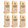 Ancient Roots Hazelnut Medium Roast Flavored Mushroom Ground Coffee 6/12 Oz Bags -coffee Sales Shop ancient roots hazelnut flavored mushroom coffee hazelnut coffee6bags