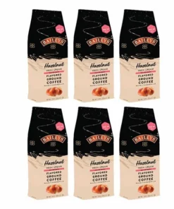 Baileys Bailey's, Hazelnut Irish Cream, Flavored Ground Coffee (6 Bags/10 Oz)