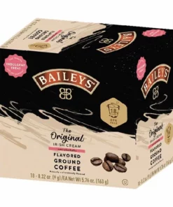 Baileys Bailey's, The Original Irish Cream Flavored Coffee, 18 Single Serve Cups