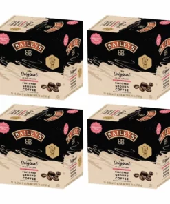 Baileys Bailey's, The Original Irish Cream Flavored Coffee, 4/18 Single Serve Cups