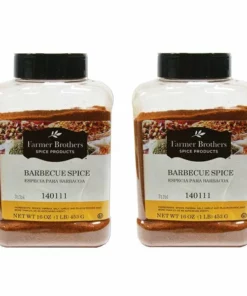 Farmer Brothers Barbecue Spice, Blend (2 Bottle/1 Lb Each)