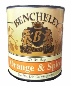 Bencheley Orange & Spice Tea, 25 Tea Bags (1.54 Oz) -coffee Sales Shop bencheley orange spice tea 1