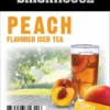 Brickhouse Peach Flavored Iced Tea, 24/3 Oz Packets, Loose Leaf With Filters -coffee Sales Shop bhc peach iced tea