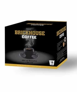 Brickhouse Single Serve Coffee, Decaf Banana Cream, 72 Count -coffee Sales Shop brickhouse decaf banana cream single serve cups 12 count 1 1