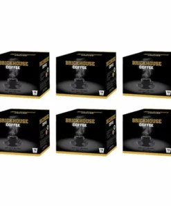 Brickhouse Single Serve Coffee, Decaf Caramel Brulee, 72 Count