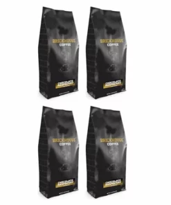 Brickhouse Ground Coffee, Chocolate Raspberry, 4/12 Oz Bags
