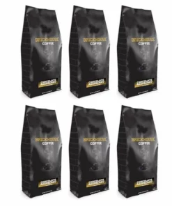 Brickhouse Ground Coffee, Chocolate Raspberry, 6/12 Oz Bags