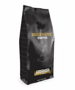Brickhouse Ground Coffee, Chocolate Raspberry, 12oz Bag