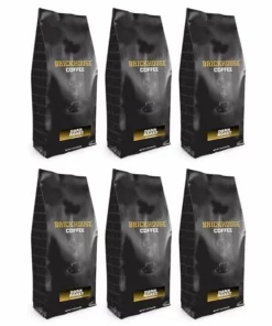 Brickhouse Ground Coffee, Dark Roast, 6/12 Oz Bags