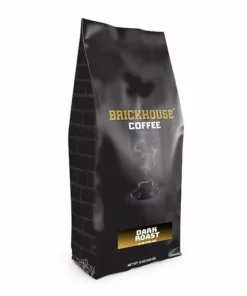 Brickhouse Ground Coffee, Dark Roast, 12oz Bag