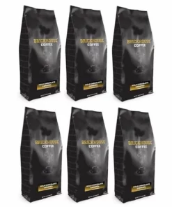 Brickhouse Ground Coffee, Milk Chocolate Caramel, 6/12 Oz Bags