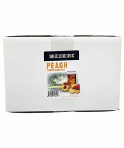Brickhouse Peach Flavored Iced Tea, 24/3 Oz Packets, Loose Leaf With Filters -coffee Sales Shop brickhouse peach flavored iced tea 24 3oz 1